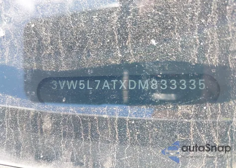 2013 Volkswagen Beetle 2.0L Tdi z USA, uszkodzony, nr VIN 3VW5L7ATXDM833335